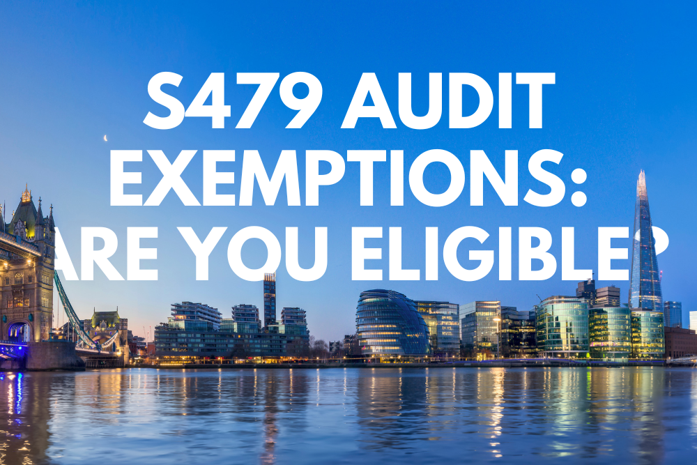 S479 Audit Exemptions: What You Need to Know